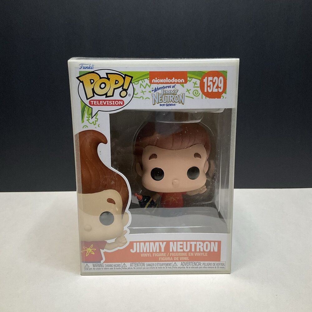 JIMMY NEUTRON #1529 Funko Pop Vinyl NEW With Protector Case